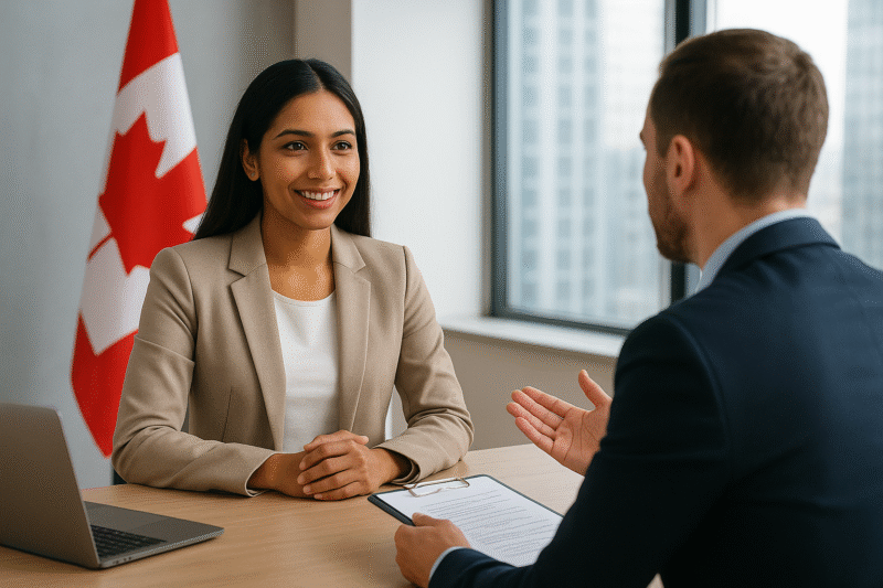 Canadian job interview questions and answers for newcomers